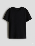 Black T-shirt Half sleeve 100% cotton everyday tees